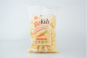 Dětské bezlepkové křupky s mrkví BIO - Biokids 55g