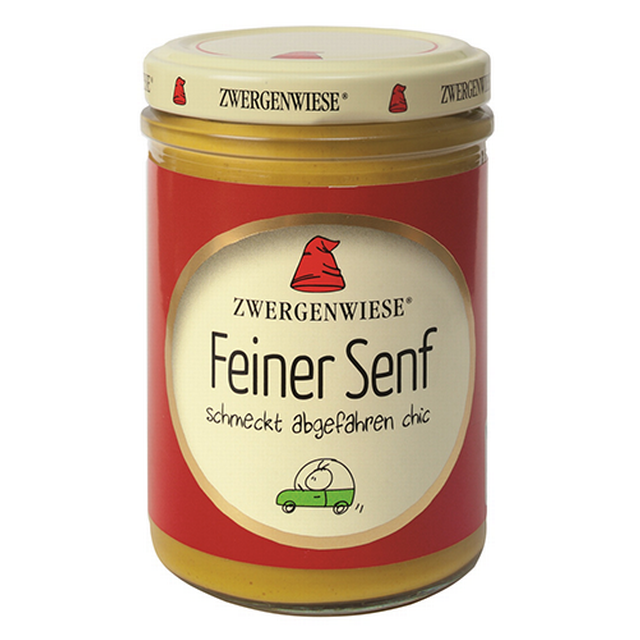 Hořčice jemná 160 ml BIO ZWERGENWIESE