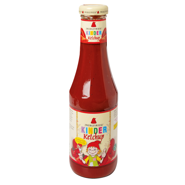 Kečup dětský slazený jablky 500 ml BIO ZWERGENWIESE