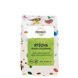 Mouka rýžová celozrnná 450 g BIO PROBIO