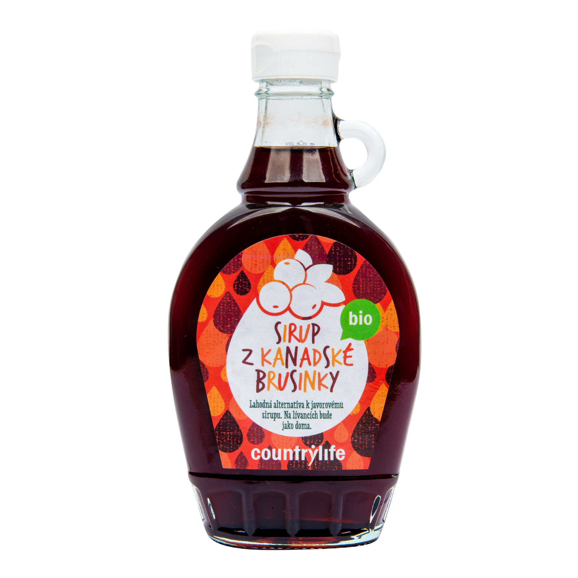 Sirup brusinkový 250 ml BIO COUNTRY LIFE