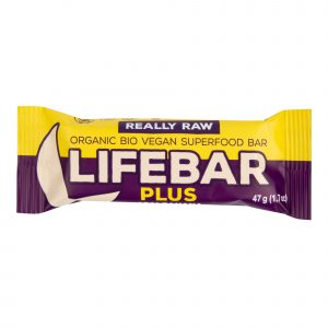 Tyčinka Lifebar acai banánová 47 g BIO   LIFEFOOD