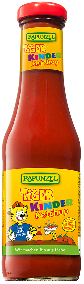 Bio dětský kečup TYGR RAPUNZEL 450 ml