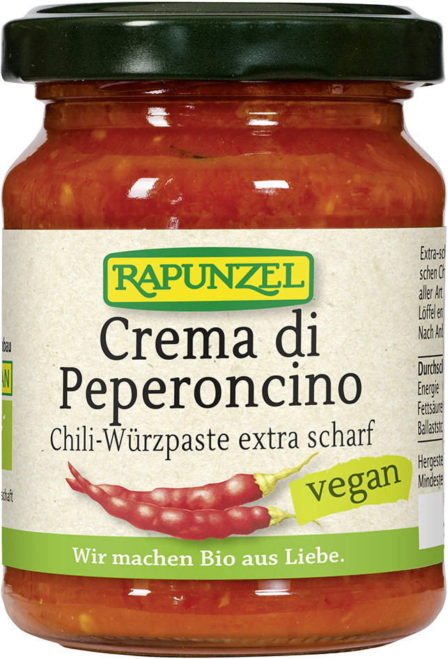 Bio feferonkový krém extra pálivý RAPUNZEL 120 g