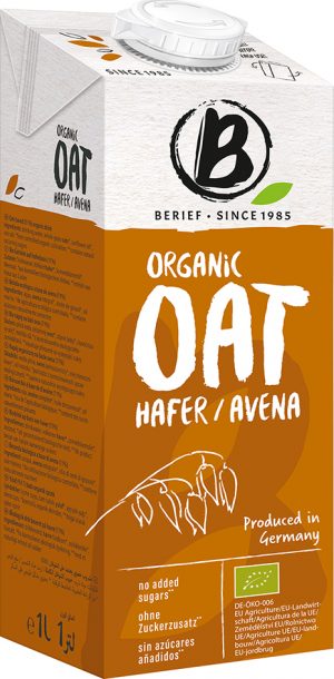 Bio ovesný nápoj Natur BERIEF 1 l