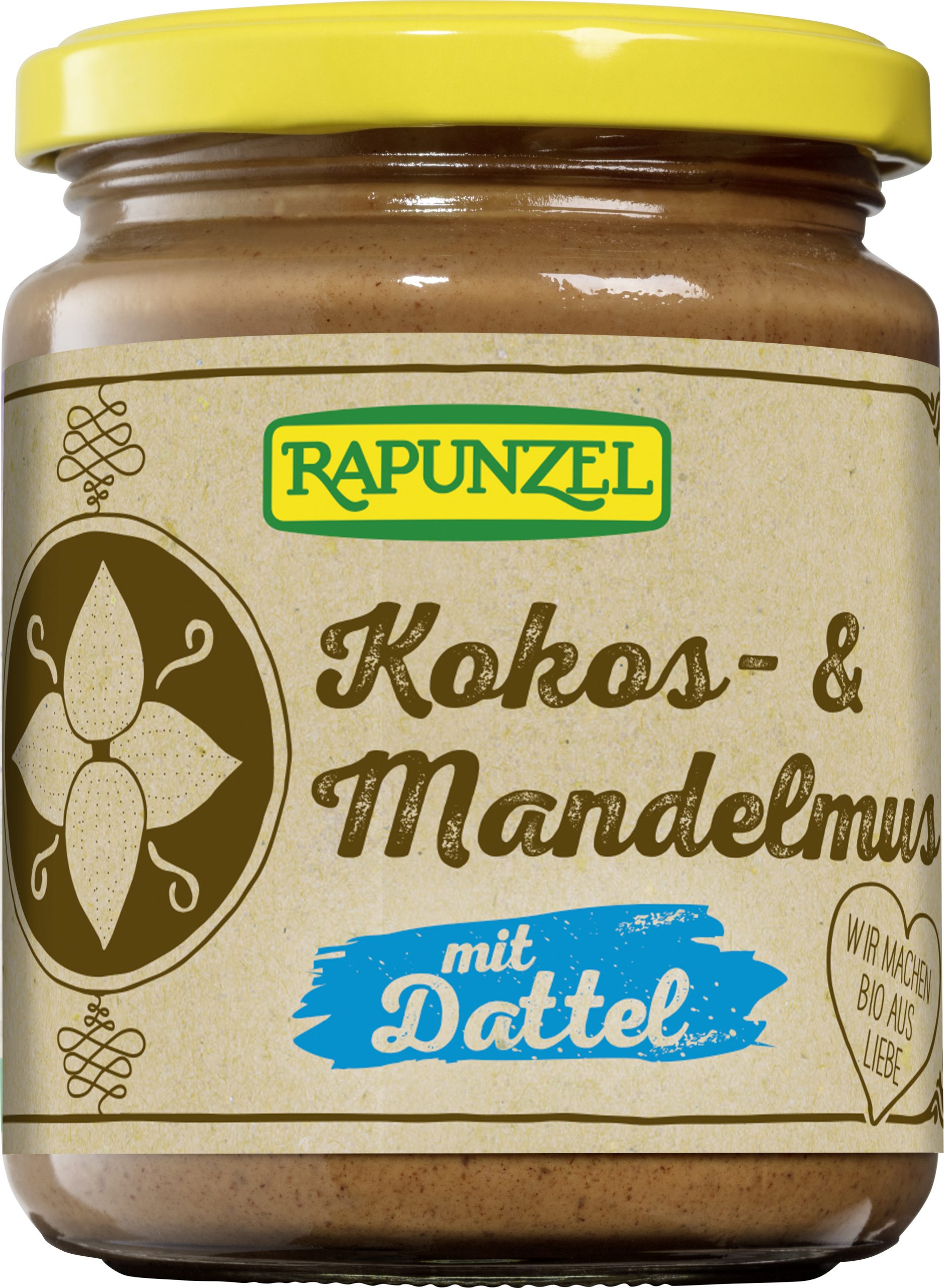 Bio kokosovo mandlová pomazánka s datlemi RAPUNZEL 250 g