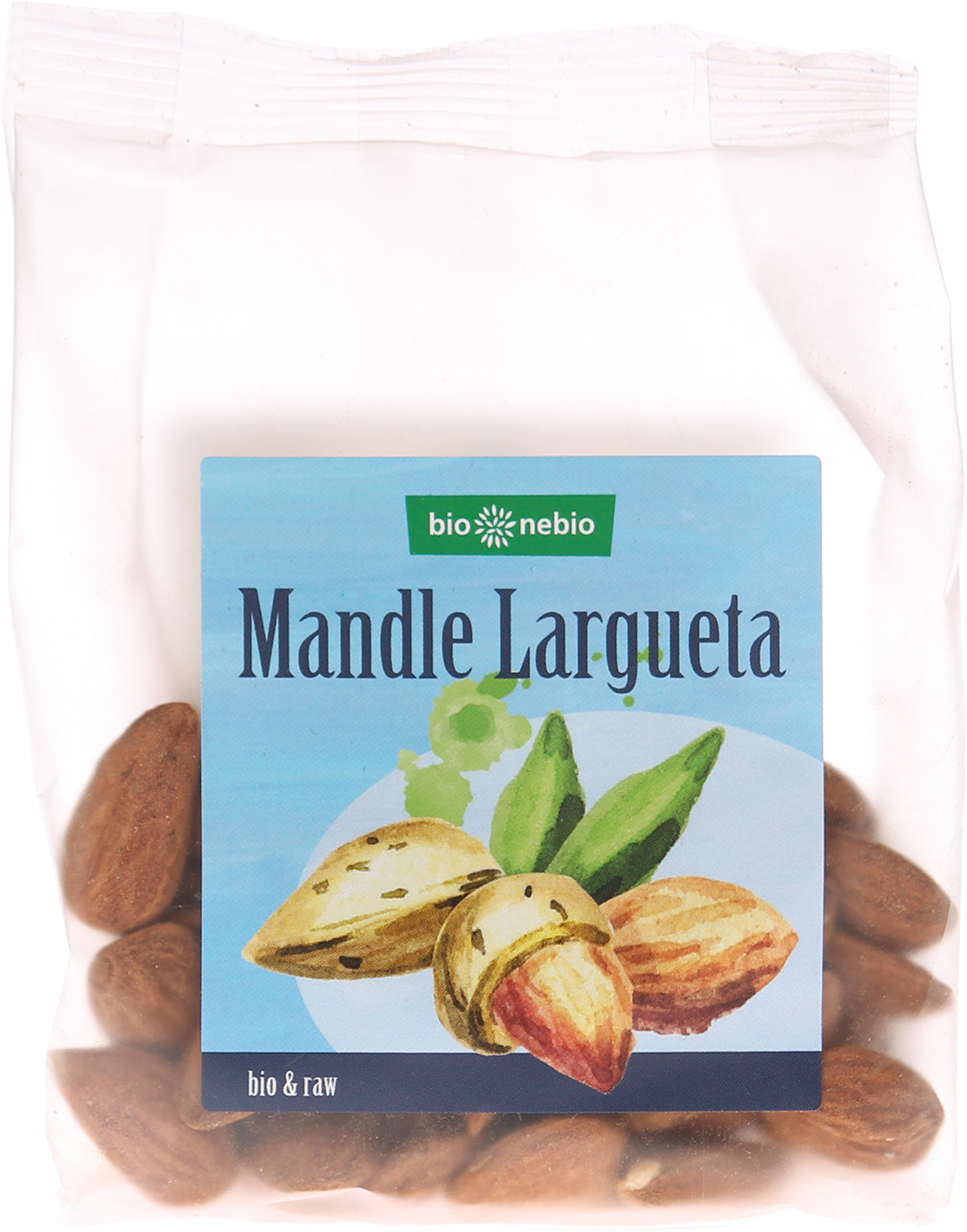 Bio mandle LARGUETA bio*nebio 100 g
