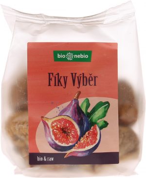 Bio sušené fíky VÝBĚR bio*nebio 200 g