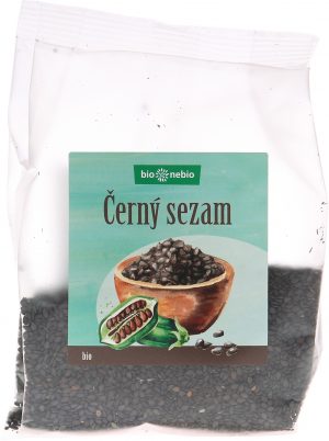 Bio sezam černý neloupaný bio*nebio 100 g