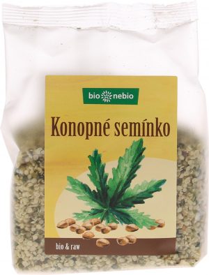 Bio konopné semínko loupané bio*nebio 200 g