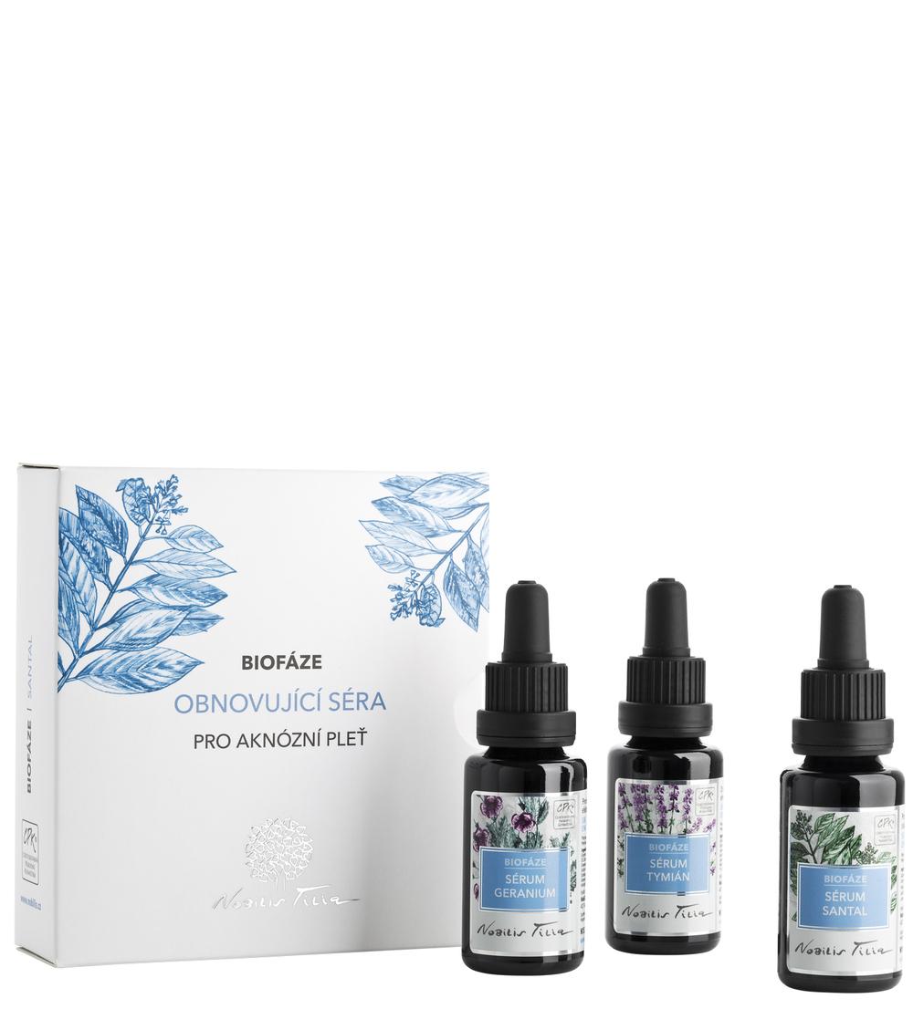 Biofáze Obnovující séra Santal, 3x20 ml